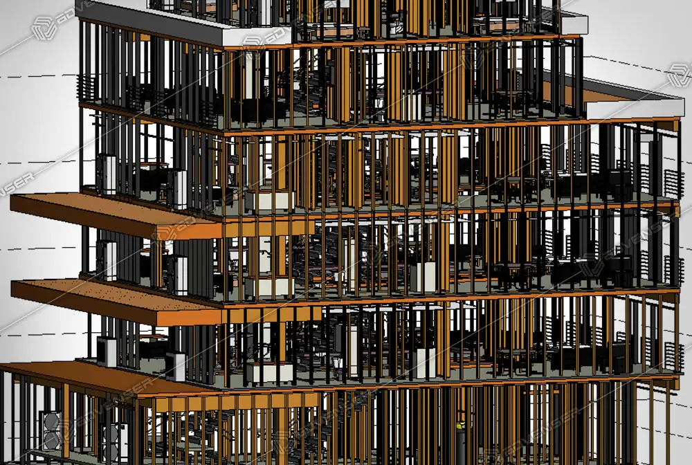 Structural BIM Modeling of a Commercial Building